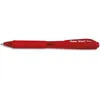 Image de Pentel Stylo Bille Wow RÃ©tractable, Pointe Large, Grip Caoutchouc, Encre Rouge