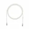 Image de Panduit TX6-28 Category 6 Performance - Cordon de raccordement - RJ-45 (M) pour RJ-45 (M) - 50 cm - UTP - CAT 6 - IEEE 802.3at - démarré, sans halogène, sans crochet, bloqué - blanc cassé