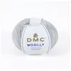 Image de Pelote 100% Laine Vierge Woolly - DMC(...) - 121 Gris perle