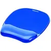 Image de Fellowes 91141 Tapis de Souris Repose-poignet Ergonomique Crystal Gel Bleu