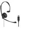 Image de Kensington - Micro-casque - sur-oreille - filaire - USB-A - noir