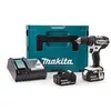 Image de MAKITA Perceuse-visseuse a percussion DHP482RFWJ - Livrée avec 2 batteries 18 V, chargeur rapide et coffret Makpac