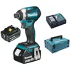 Image de Makita Visseuse à chocs MAKITA DTD154RTJ 18 V Li-ion 175 Nm (2x5Ah)