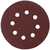 Image de Makita Disque abrasif MAKITA Ø 125mm Red velcro avec 8 trous - Grain - Grain 40