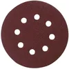 Image de Makita Disque abrasif MAKITA Ø 125mm Red velcro avec 8 trous - Grain - Grain 400