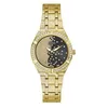 Image de Montre Femme Guess Afterglow En Acier Jaune