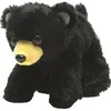 Image de Wild Republic ours en peluche junior 18 cm en peluche noir/brun