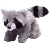 Image de Wild Republic Hug'Ems peluche : raton laveur 18 cm argent