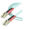 Image de StarTech.com 1m LC Fiber Optic Cable - 10 Gb Aqua - MM Duplex 50/125 - LSZH - cordon de raccordement - 1 m - turquoise