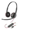 Image de Poly Blackwire C3225 - 3200 Series - micro-casque - sur-oreille - filaire - USB, jack 3,5mm - isolation acoustique