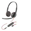 Image de Poly Blackwire C3225 - 3200 Series - micro-casque - sur-oreille - filaire - jack 3,5mm, USB-C - isolation acoustique
