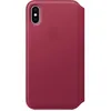 Image de Étui folio en cuir Apple Baie pour iPhone X