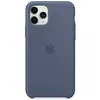 Image de Coque en Silicone pour iPhone 11 Pro Bleu d'Alaska