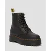 Image de Dr Martens Boots Plateformes Jadon DoublÃ©es De Fausse Fourrure - Black Pisa - 42