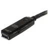 Image de StarTech.com Câble d'extension USB 3.0 actif de 5 m - Rallonge USB A vers USB A - M/F - Noir - rallonge de câble USB - 5 m