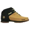 Image de Timberland - Bottine Mi-Haute Ã Lacets Pour Homme En Jaune Et Noir Euro Sprint - Marron - 41