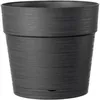 Image de Pot Rond ? R?Serve D'eau Plastique Deroma Save R Anthracite - 48 X H.43 1 Cm