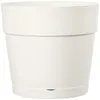 Image de Pot Rond Ã RÃ©serve D'eau Plastique Deroma Save R Blanc Ã48 X H.43 1 Cm