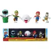 Image de Jakks Pacific Super Mario - Boo - 6cm Figurine 5-Pack - Boxset Exclusive (400872)