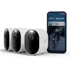 Image de Kit de 3 caméras de surveillance connectées Arlo Pro 6 extérieure Blanc