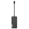 Image de Hub USB Type C 7-en-1 Lenovo GX90T77924 Gris