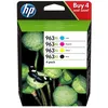 Image de HP 963XL - Pack de 4 - à rendement élevé - noir, jaune, cyan, magenta - original - cartouche d'encre - pour Officejet Pro 9010, 9012, 9013, 9014, 9015, 9016, 9018, 9019, 9020, 9022, 9023, 9025, 9028