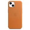 Image de iPhone 13 Coque en cuir avec MagSafe Ocre
