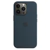 Image de iPhone 13 Pro Max Coque en silicone avec MagSafe Bleu abysse