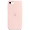 Image de Coque en silicone pour iPhone SE 3ème génération Rose craie