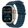 Image de Apple Apple Watch Ultra 2 GPS + Cellular - Boîtier Titane 49 mm - Bracelet Bleu Océan
