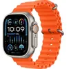 Image de Apple Apple Watch Ultra 2 GPS + Cellular - Boîtier Titane 49 mm - Bracelet Orange Océan