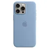 Image de Apple Coque en silicone avec MagSafe pour iPhone 15 Pro Max Bleu d'hiver