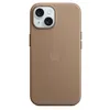Image de Apple Coque en tissage fin avec MagSafe pour iPhone 15 Taupe