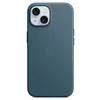 Image de Apple Coque en tissage fin avec MagSafe pour iPhone 15 Bleu Pacifique