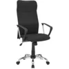 Image de Fauteuil de bureau rembourrÃ©, Noir