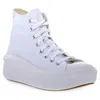 Image de Sneakers Converse All Star Move Platform HI Blanc pour Femmes 37