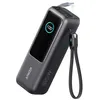Image de Anker - Banque d'alimentation - câbles intégrés et rétractables - 165 watt - 25000 mAh - connecteurs de sortie : 3 - noir spatial