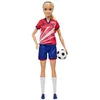 Image de Barbie Barbie-PoupÃ©e Barbie Footballeuse, Blonde, Maillot nÂ° 9, dÃ¨s 3 ans