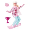 Image de PoupÃ©e Barbie Snowboardeuse - PoupÃ©e Mannequin - 3 Ans Et +