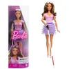Image de Barbie Poupée Fashionista Non Voyante Jupe Violette Hrh17