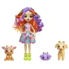 Image de Enchantimals-Famille De Golita Chevre-Poupée Et 3Figurines Chevres Hxc00