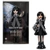 Image de MONSTER HIGH Monster High - Mercredi Addams En Uniforme - Poupée Wednesday Avec La Chose