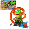 Image de Hot Wheels City Hot Wheels-T-Rex Bataille de Feu-Coffret dinosaure avec camion