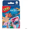 Image de Mattel Games Disney-Uno Lilo Et Stitch-Jeu De Cartes Pour Les Enfants Et La Famille