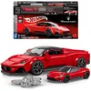 Image de Hot Wheels Mattel Hot Wheels-Coffret de Construction Maserati MC20 Brick Shop