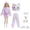 Image de Barbie Cutie Reveal - Poupée & Accessoires, Kit de chaton Cuddly Series avec 10 surprises