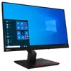 Image de Lenovo ThinkVision T24t-20 - Écran LED - 24" (23.8" visualisable) - écran tactile - 1920 x 1080 Full HD (1080p) @ 60 Hz - IPS - 300 cd/m² - 1000:1 - 4 ms - HDMI, DisplayPort, USB-C - noir corbeau