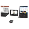 Image de Lenovo Go Multi-device - Souris - bleu optique - 3 boutons - sans fil - 2.4 GHz Bluetooth 5.0 - récepteur sans fil USB-C - noir tonnerre