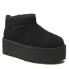 Image de Ugg - Botte Classic Ultra Mini Ã Plateforme - Noir - 37