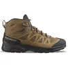 Image de Salomon Chaussures X Ward Leather Mid Gtx - 471818 Marron - 45 1/3